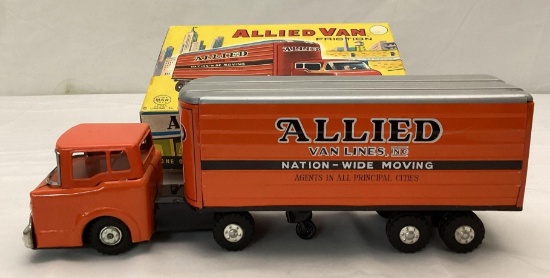 Allied Van Japanese Line Mar Toy Truck w/ Original Box