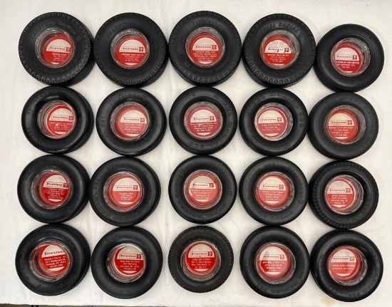 (20) Firestone Tire Ashtrays