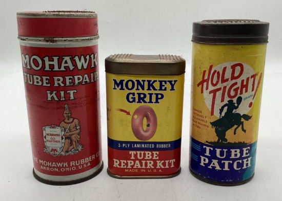 Mohawk, Monkey Grip and Hold Tight Tire Patch Kits