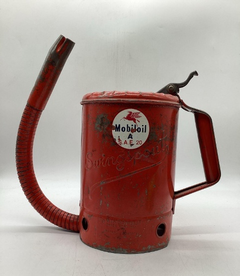 Early Filling Station Swingspout Can Mobil