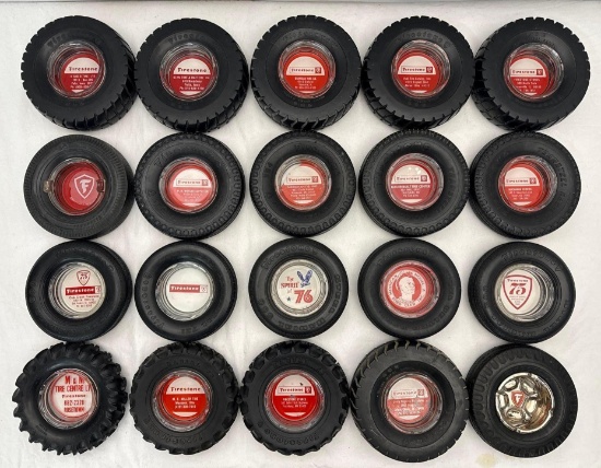 (16) Firestone Tire Ashtrays