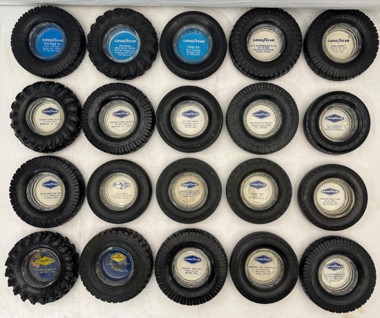 (20) Goodyear Tire Ashtrays