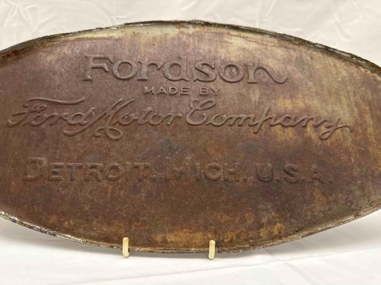 1910's Fordson Tractor and Ford Auto Sign
