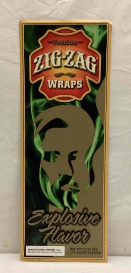 Embossed Zig Zag Sign