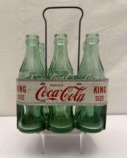 Metal Coca-Cola Six Pack Holder
