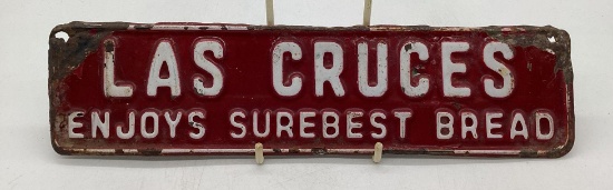 Las Cruces NM Surebest Bread License Plate Attachment