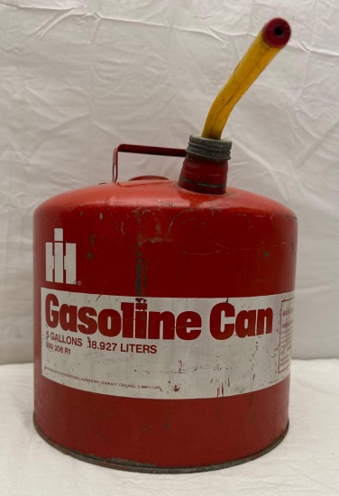 International Harvester 5 Gallon Gasoline Can
