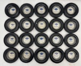 (2) Goodyear Tire Ashtrays
