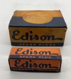 Edison Spark Plug and Boxes