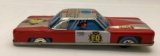 1960's Japanese Tin Fire Chief Friction Toy