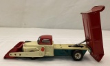 1950's Japanese Dump Truck w/ Loader Friction Toy
