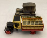 1920's New Jersey National Model T Cast Bank and Coca-Cola Delivery Truck