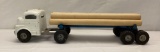 1950's Structo Log Truck and Trailer