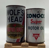 Conoco and Wolf's Head Mini Coin Banks