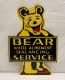 Bear Wheel Alignment Sign
