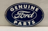 Genuine Ford Parts Porcelain Sign