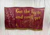 1940's Ford Dealership Showroom Banner
