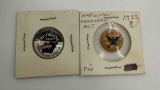 Hoover Republican Presidential and National Recovery Volunteer Buttons