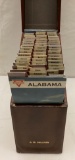 1960's Conoco Road Map Collection w/ Conoco Box