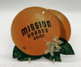 1930's Mission Orange Fan Pull