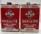 Two Skellite One Gallon Cans