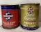 Two Skelly 10lb Grease Cans
