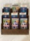 Wood Filling Station Map Rack w/ 9 Skelly Maps