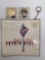 Two Skelly Jimmie Allen Tokens, Cocktail Napkins and Keychain