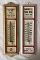 Two Metal Thermometers
