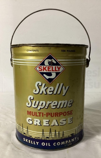 Skelly Supreme 10b Grease Can