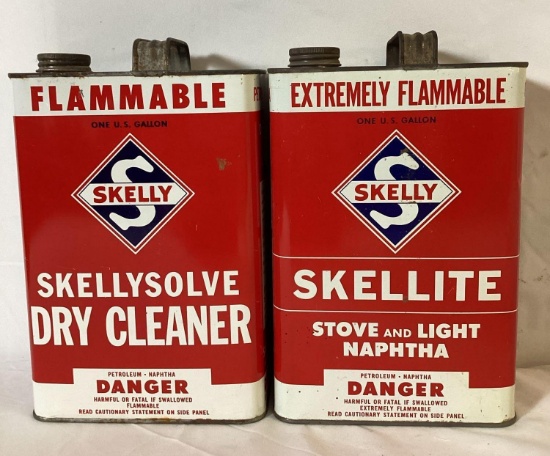 Skellite and Skellysolve One Gallon Cans