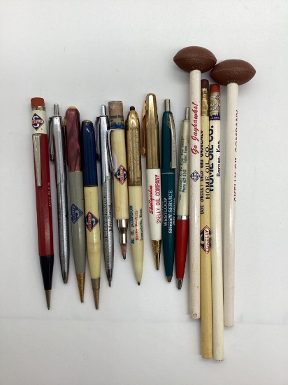 14 Vintage Skelly Pencils and Pens