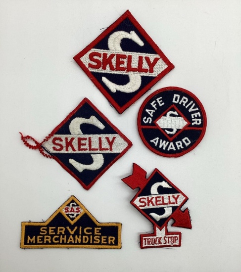 5 Skelly Uniform and Award Patches