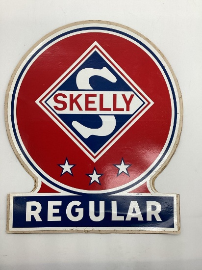 Skelly Regular Original Gasoline Pump Decal