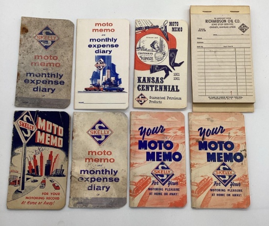 7 Skellly Moto Meter Pocket Pads and Receipt Pad