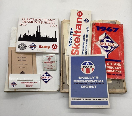 Skelly Campaign Booklets, Brochures, Decals and More