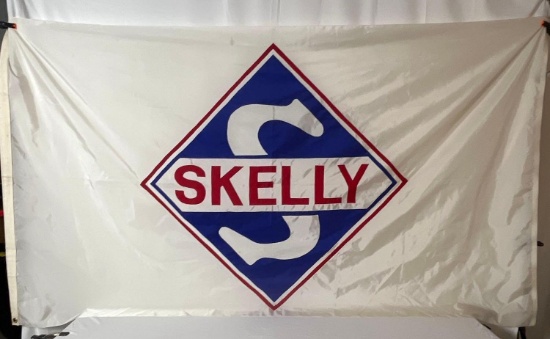 Two Skelly Flags