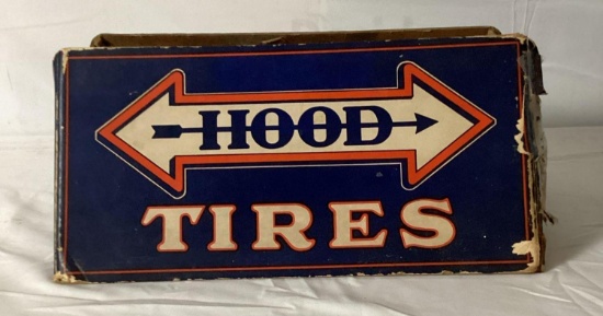 Early Cardboard Hood Tire Holder