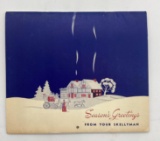 1952 Skelly Calendar Eureka, KS