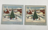 Two 1951 Skelly Calendars Napoleon and Joliet Missouri