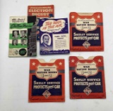 Two Skelly WW2 Digest, Three Ration Book Holders and 1952 Election Preview