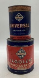 Skelly Hypoid 3lb and Universal 1 Quart Cans
