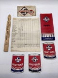 7 Pieces Skelly Paint Advertising