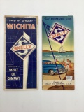 Skelly Minesota and Wichita City Maps