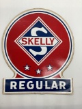 Skelly Regular Original Gasoline Pump Decal