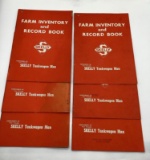 Six Skelly Farm Inventory Record Books