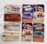 Four Different Skelly Barrell Tags and Moto Meter Notebooks