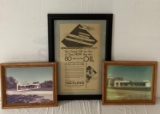 Two Skelly Real Photos and Early Tagolene Ad