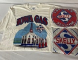 Two Skelly and Iowa Gas XL NOS T-Shirts