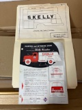 Complete NOS Original Skelly Transport Truck Decal Kit